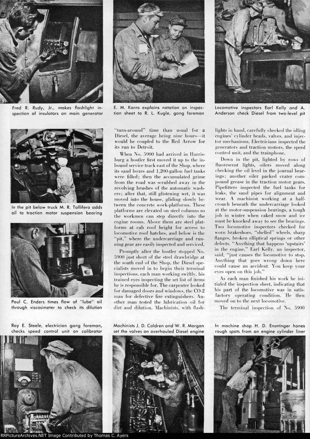 Harrisburg's Diesel Specialists, Page 8, 1953